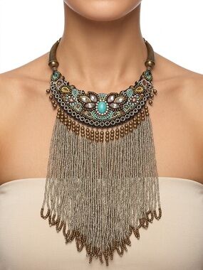 Hand made Bead necklace